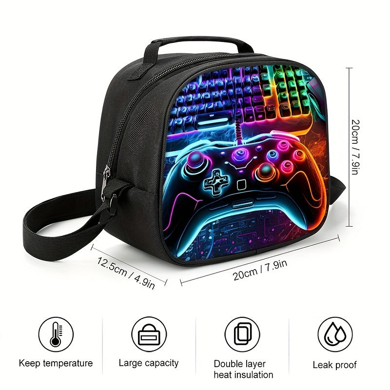 Conjunto de Três Peças: Game Pad Legal, Teclado de Jogos e Bolsa Preta