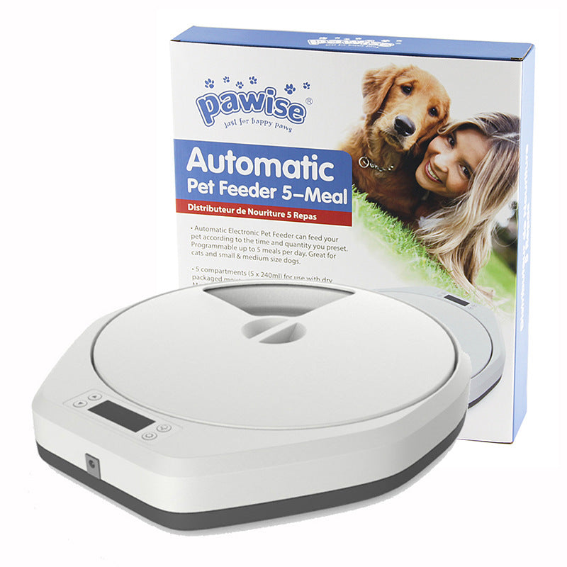 Alimentador automático para animais de estimação Tigela de cronometragem inteligente para cães e gatos