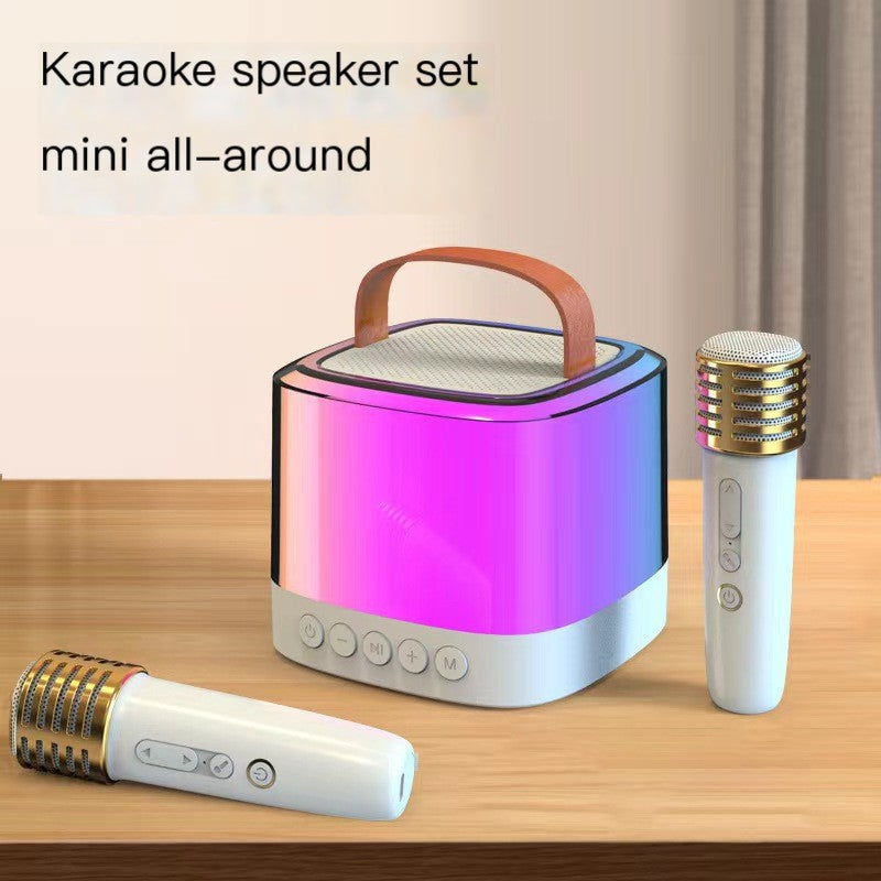 Mini Karaoke com bluetooth, multifunções karaoke sem fios