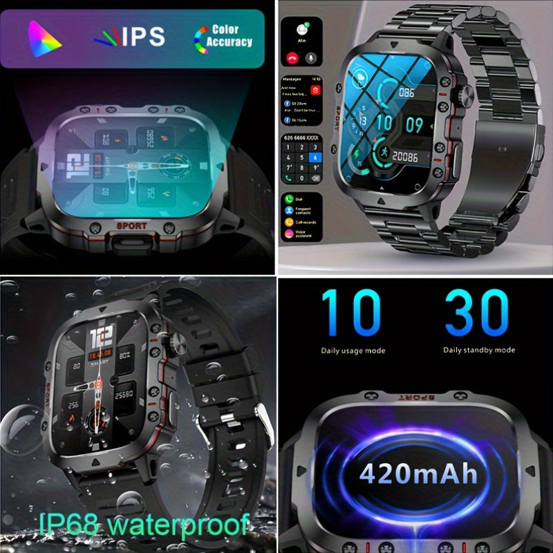 Novo Smartwatch da DAORKOW: conversação sem fio, voz de IA para condicionamento físico esportivo, mais de 100 modos, recarregavél