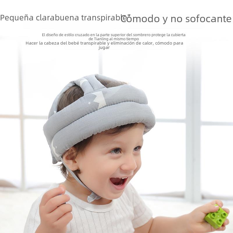 Capacete de segurança do bebê anti-queda capacete de proteção de cabeça chapéu anti colisão capacete de segurança crianças casco bebe anti caidas