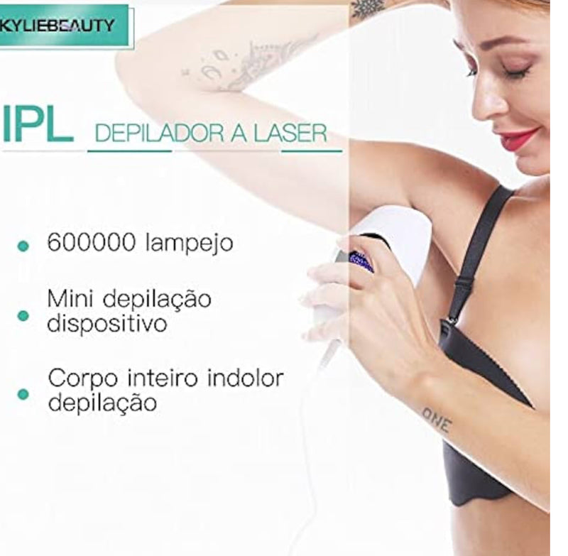 Depilador definitivo a Laser, removedor de pelos com  Flash Profisional Permanente