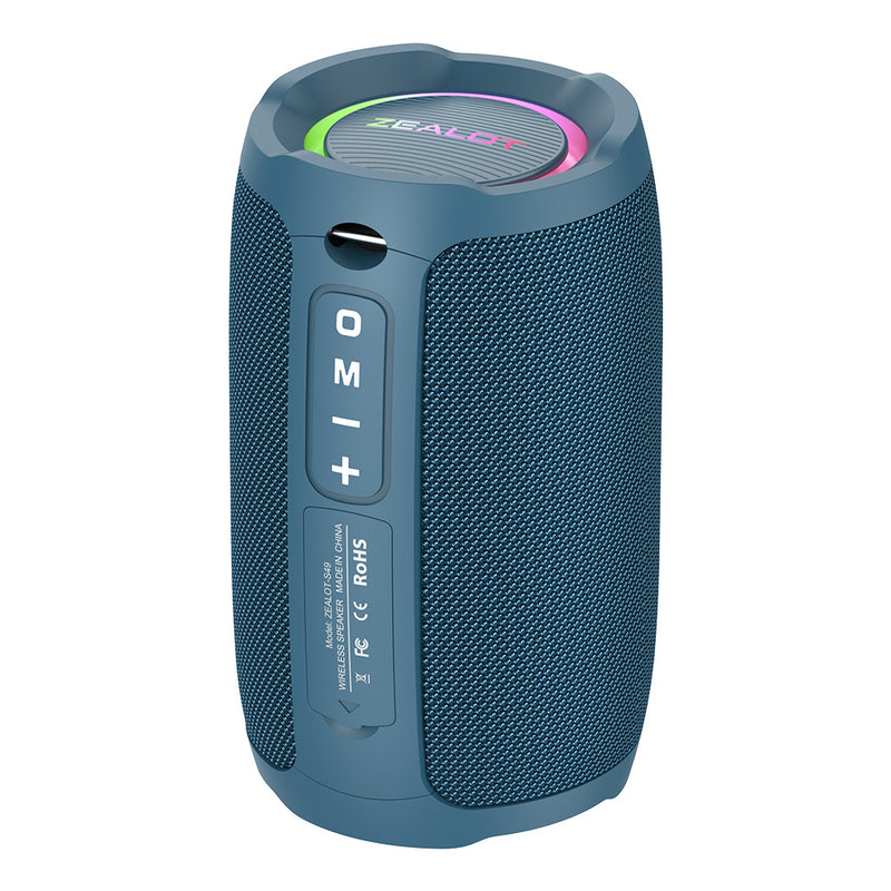 Caixa De Som Bluetooth Zealot S49 Resistente à Água 20W