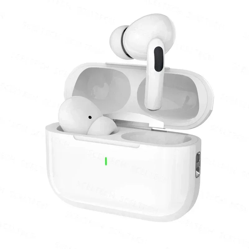 Fones de ouvido sem fio Bluetooth 5.3 Fones de ouvido intra-auriculares com cancelamento de ruído Fones de ouvido estéreo para música Fones de ouvido com controle de toque e microfone