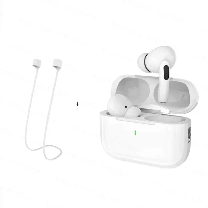 Fones de ouvido sem fio Bluetooth 5.3 Fones de ouvido intra-auriculares com cancelamento de ruído Fones de ouvido estéreo para música Fones de ouvido com controle de toque e microfone