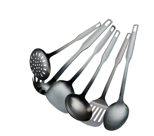 Conjunto de colher e pá de cozinha para utensílios de cozinha Luxo.